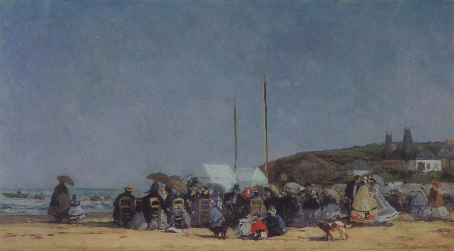 The Beach at Trouville